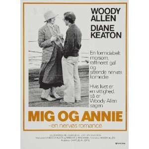   Swedish 27x40 Woody Allen Diane Keaton Tony Roberts