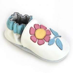 Momo Baby 4B1 391001 WHT Soft Sole Baby Shoe Baby