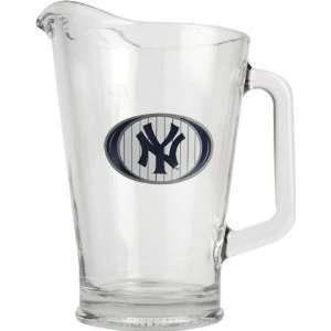  New York Yankees 60oz Glass Pitcher