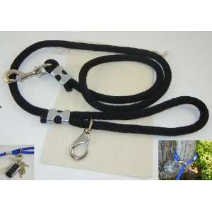   Lead Comes with a Muslin Drawstring Bag. The Leash Is Made in the USA