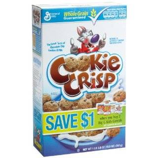 Cookie Crisp Sprinkles Cereal, 12.2 Ounce Boxes (Pack of 4)  