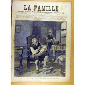   Le Grand Pere Painting LOffler Trichon French Print