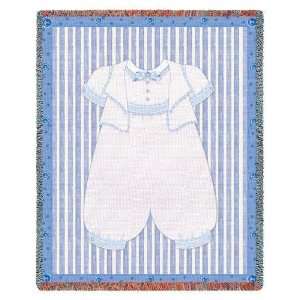  His Layette   69 x 48 Blanket/Throw