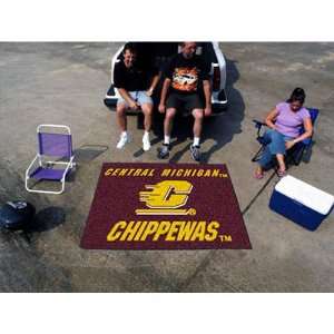  BSS   Central Michigan Chippewas NCAA Tailgater Floor Mat 