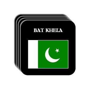  Pakistan   BAT KHELA Set of 4 Mini Mousepad Coasters 
