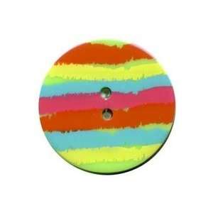  Confetti Buttons Sketchy Stripes 1ct