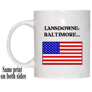  US Flag   Lansdowne Baltimore Highlands, Maryland (MD) Mug 