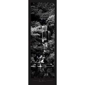  George Lambros   Garden Falls Size 12x36 Finest LAMINATED 