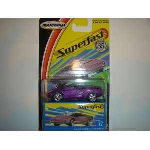    2004 Matchbox Superfast Lamborghini Diablo Purple #72 Toys & Games