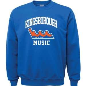  Kingsborough Community College Wave Royal Blue Music Arch 