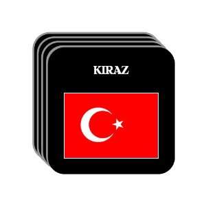  Turkey   KIRAZ Set of 4 Mini Mousepad Coasters 
