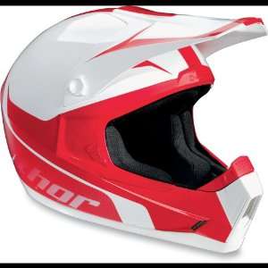 Thor Mens Quadrant Helmet 0110 2074 Color White/Red Bio Size Extra 