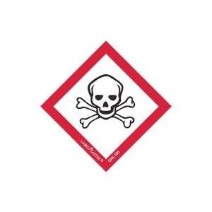  GHS Label, Skull & Crossbones