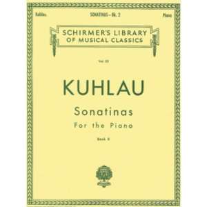 Kuhlau   Sonatinas Book 2, Schirmer ed.