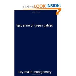    TEST Anne of Green Gables MK (9781449518271) Melissa Kriza Books