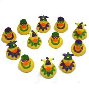  Mardi Gras Rubber Duckies Toys & Games