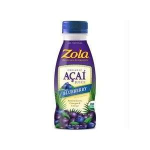 Zola Acai With Blueberry Juice (4X32 Oz)  Grocery 