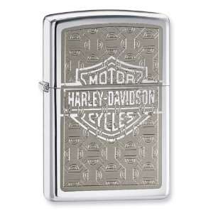  Zippo Harley Davidson High Polish Chrome Lighter Jewelry