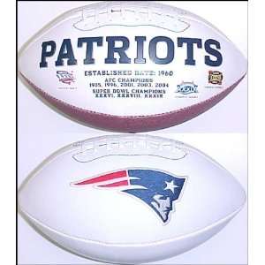  New England Patriots Full Size Logo Football Sports 