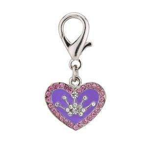  Aria Queen Of Hearts Charm Purple