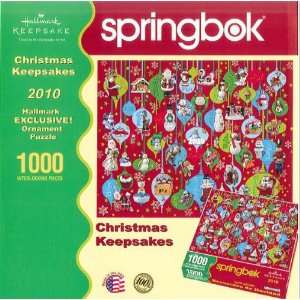   Exclusive 2010 Christmas Keepsakes 1000 Pc. Puzzle Toys & Games