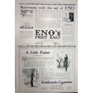   Advertisement 1922 Golden Guinea Wine EnoS Cigarettes