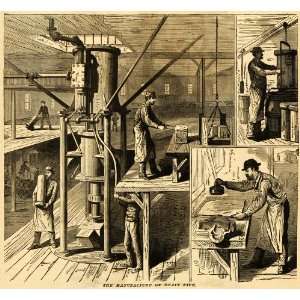  1881 Print Drain Pipe Manufacture Potter Plastic Clay 