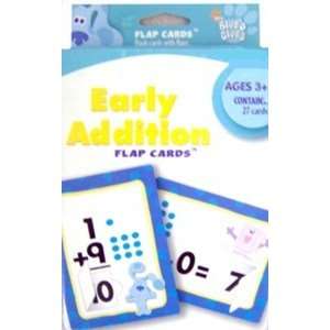  Blues Clues Early Addition Flap Cards (Flash Cards with 