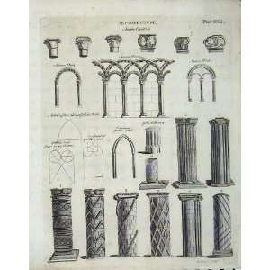   Britannica 1801 Architecture Columns Arch