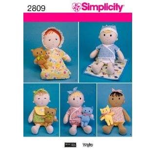  McCalls 7432 Sewing Pattern Mary Poppins Stuffed Doll 