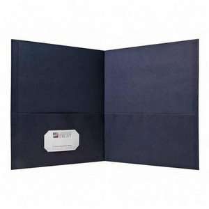  Sparco Products Simulated Leather Double Pocket Folder 