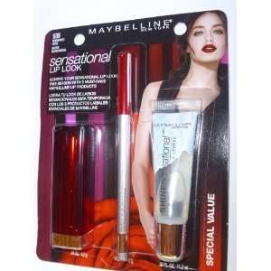  Maybelline Sensational 935 Refined Reds Lip Look Beauty