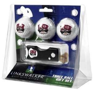  UNLV Runnin Rebels 3 Golf Ball Gift Pack w/ Spring Action 