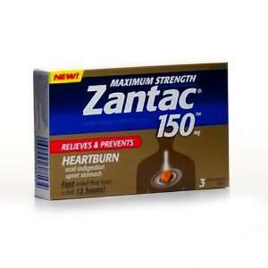  Zantac 150 Tablets Relief Of Heartburn 3 Count Health 
