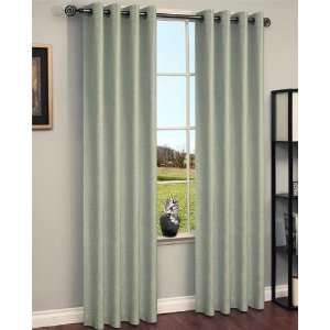  Green Cole Grommet Top Curtain Panel