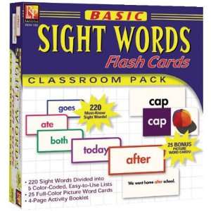  Basic Sight Words Flash Cards; no. REM180