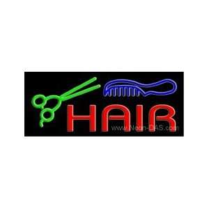 Hair Salon Outdoor Neon Sign 13 x 32