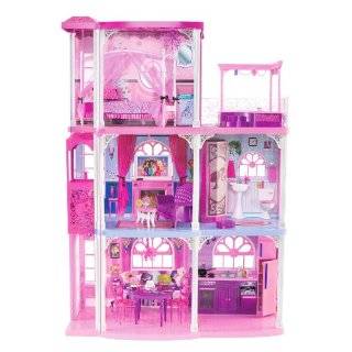 Barbie Pink 3 Story Dream Townhouse