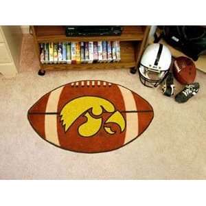  Iowa Hawkeyes Football Throw Rug (22 X 35) Sports 
