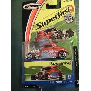  Matchbox Superfast 1933 Ford Coupe #13 