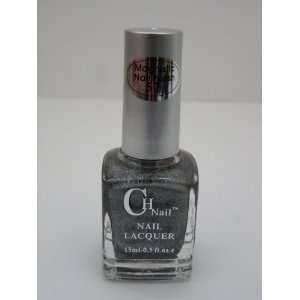 CH sparkly silver Magnetic Nail Polish 