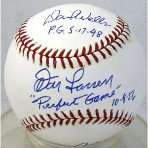  New York Yankees Pitchers Autographed Perfect Game 