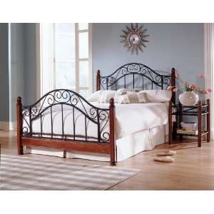  California King Fashion Bed Group Frisco Metal Poster Bed 