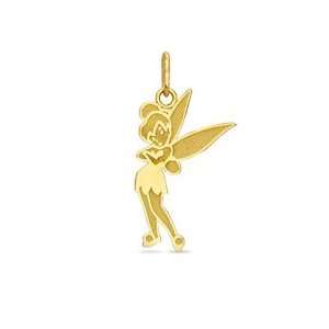 Childs Tinkerbell Attitude Charm in 10K Gold 10K CHARACTER CHARMS