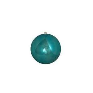   Shiny Aqua Blue Shatterproof Christmas Ball Orna