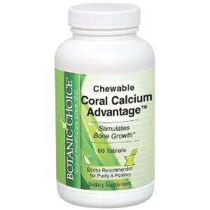  Botanic Choice Chewable Coral Calcium Advantage, 60 