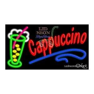  Cappuccino ice cup Neon Sign