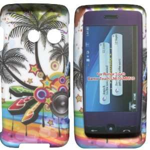 Palms Tree LG Rumor Touch, Banter Touch Ln510 Case Cover Hard Snap on 