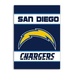  San Diego Chargers 28x40 Double Sided Banner