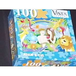  100 Piece Adam and Eve Puzzle Toys & Games